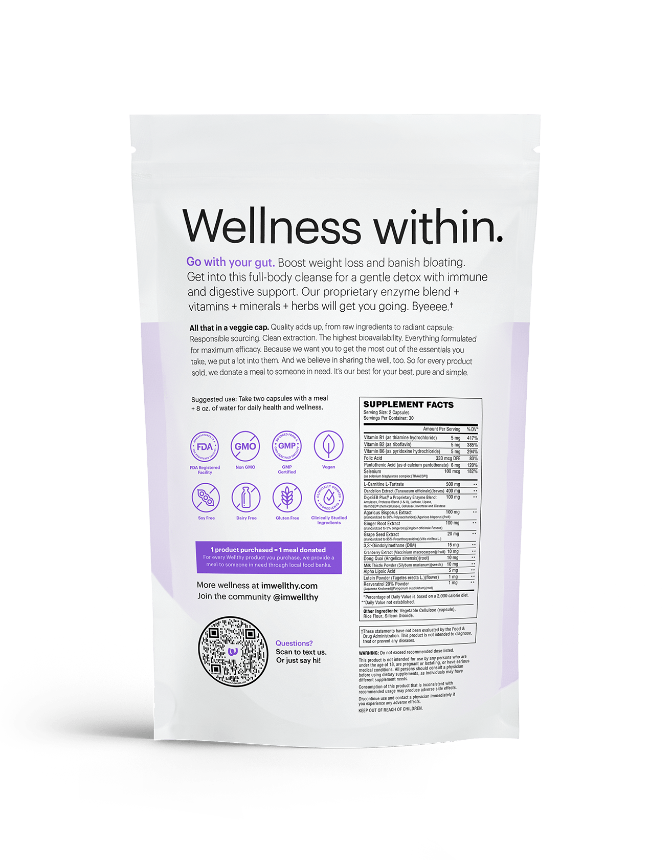 Cleanse Supplements Wellthy Nutraceuticals