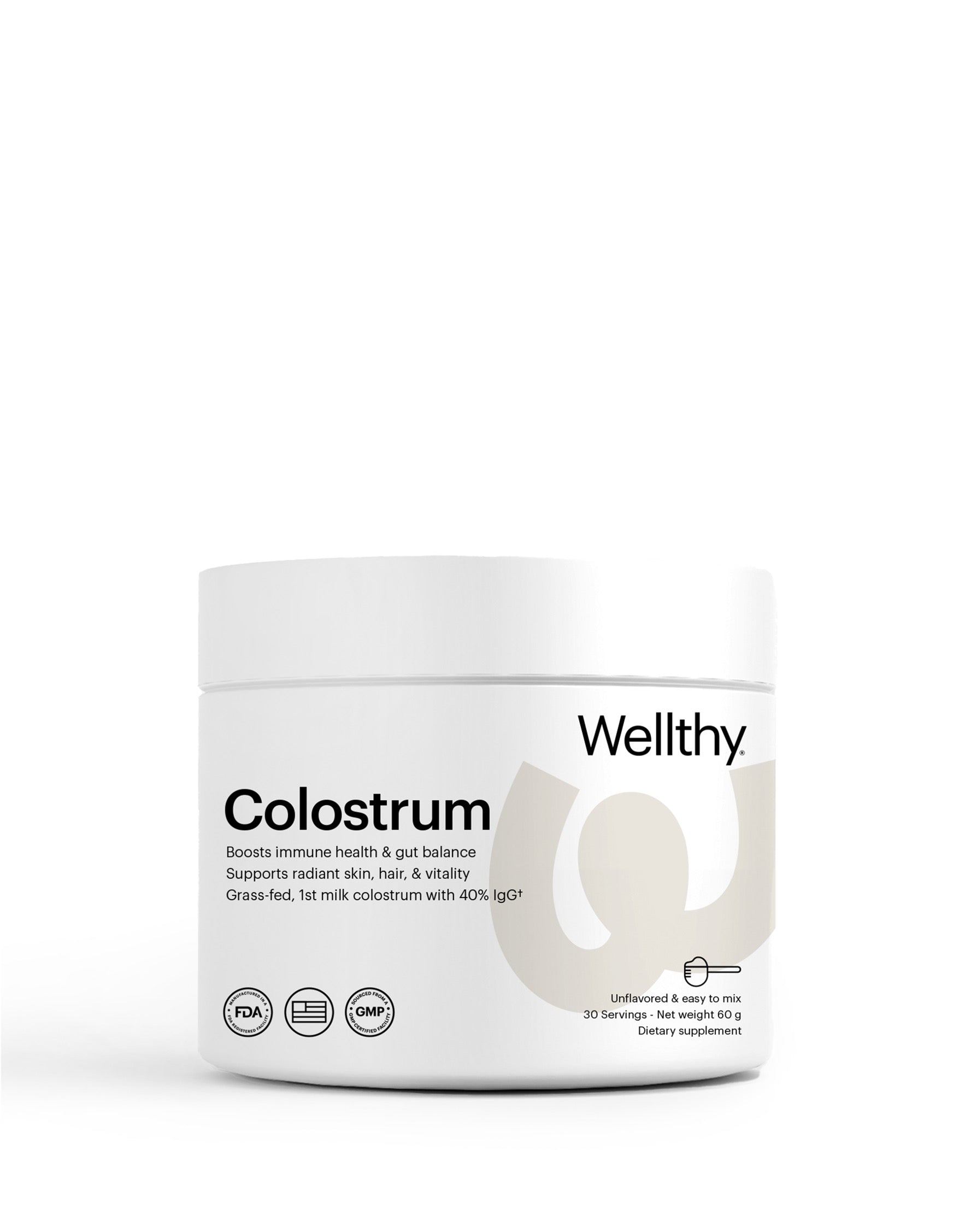 Wellthy | Colostrum Gut, Immune & Skin Support Wellthy | Colostrum Gut, Immune & Skin Support